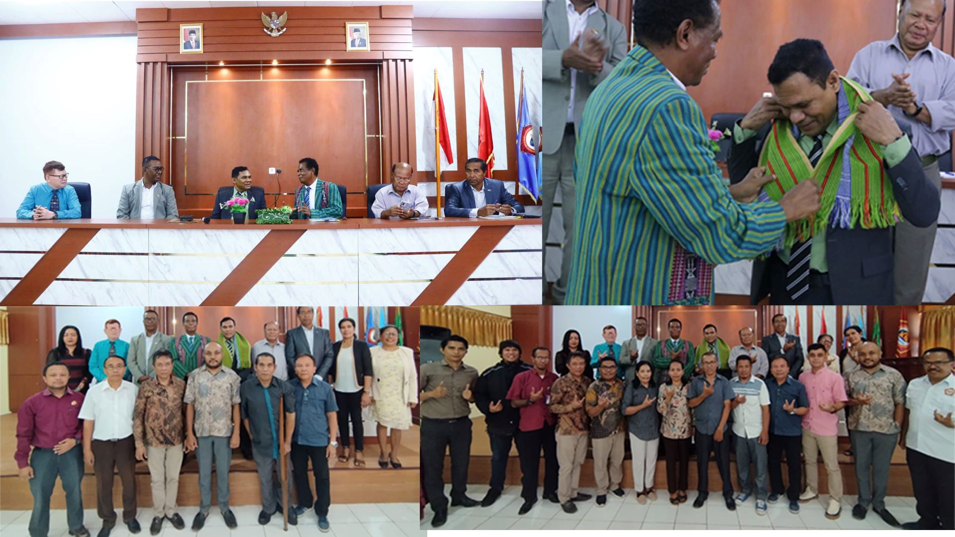 Kunjungan Kerja Delegasi Pemerintah RDTL dan Konsulat Jenderal RTDL di Indonesia  ke Kampus STIKOM Uyelindo Kupang "Dalam Rangka Pengembangan SDM di Bidang Teknologi Informatika".