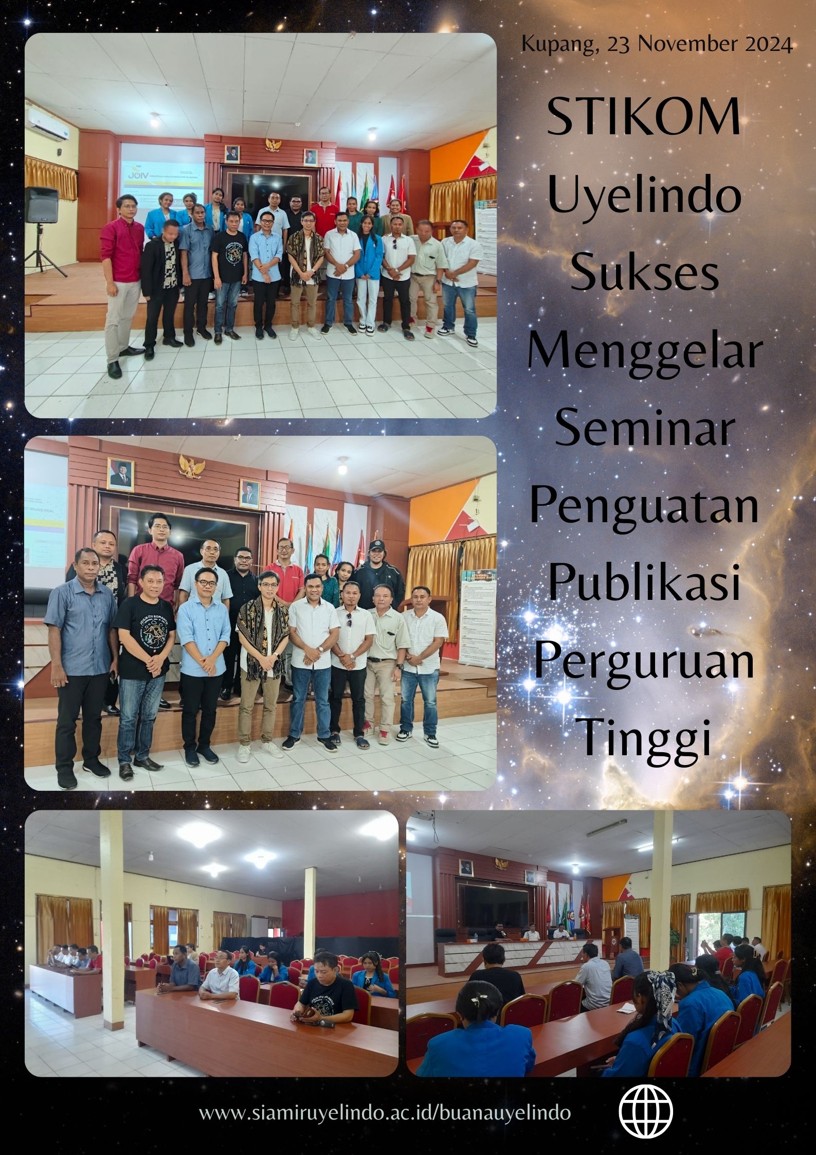 STIKOM Uyelindo Sukses Menggelar Seminar Penguatan Publikasi Perguruan Tinggi